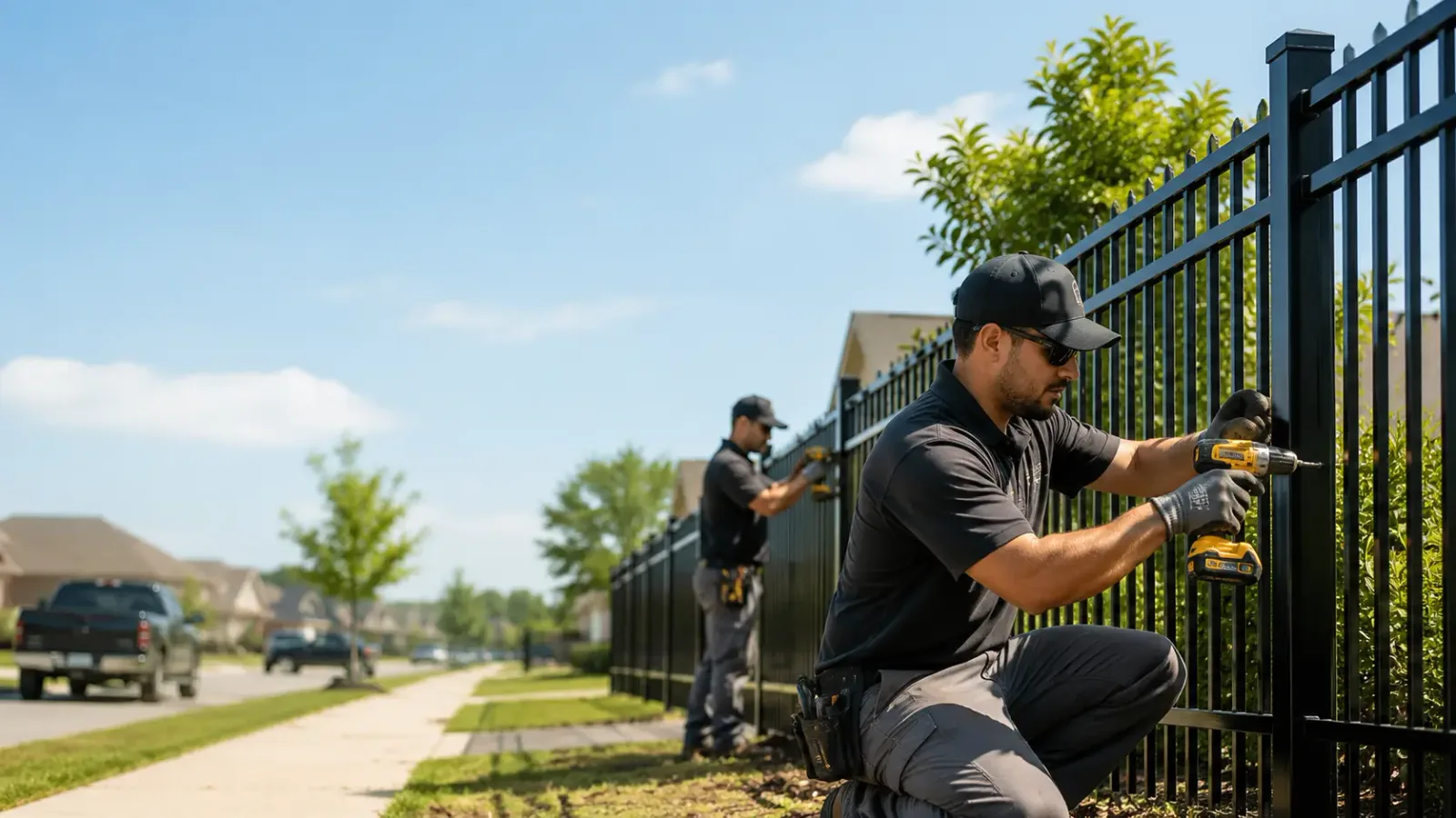 Metal Fence Installation in Mill Creek, WA